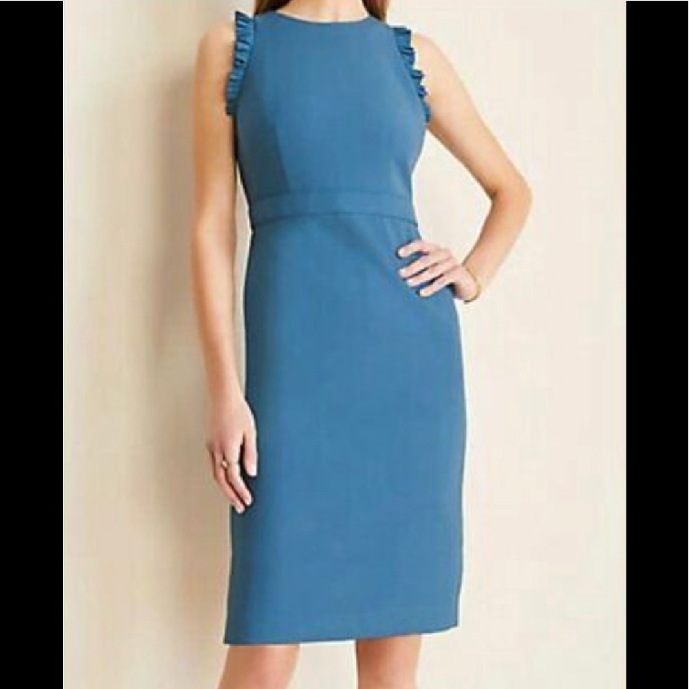 NWOT - Ann Taylor double weave sheath dress in 6